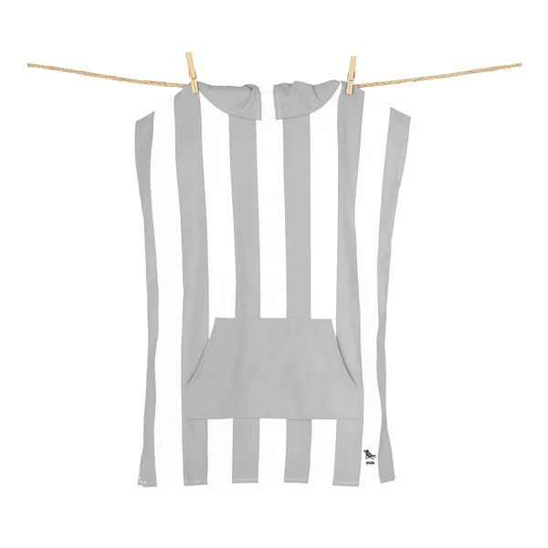 Kids Poncho - Quick Dry Hooded Towel - Goa Grey
