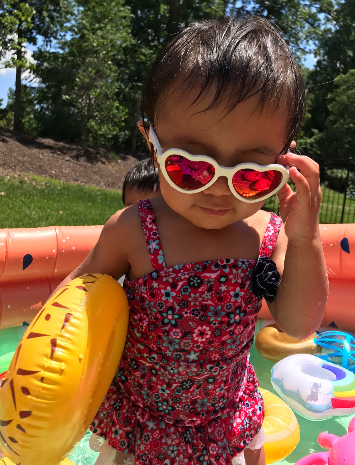 The Sweatheart Heart - Polarized with Mirrored Lenses