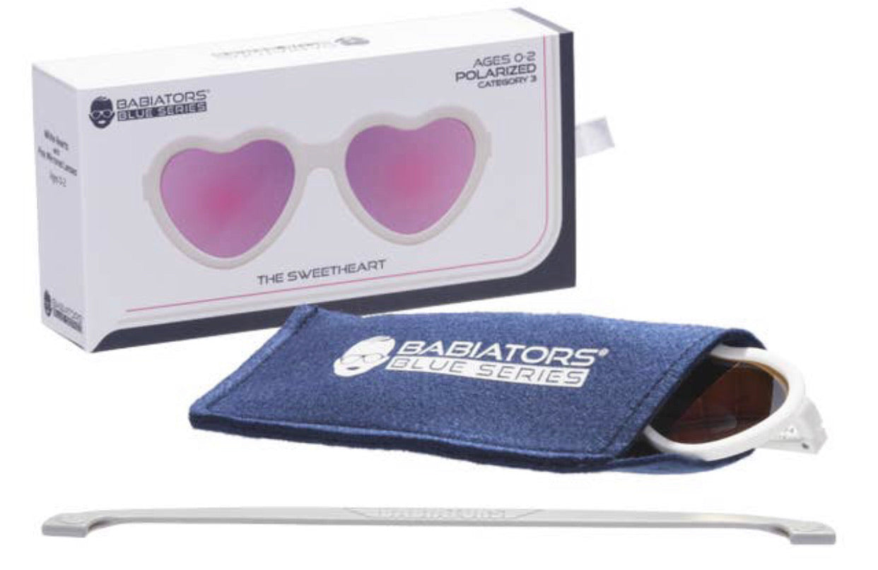 The Sweatheart Heart - Polarized with Mirrored Lenses