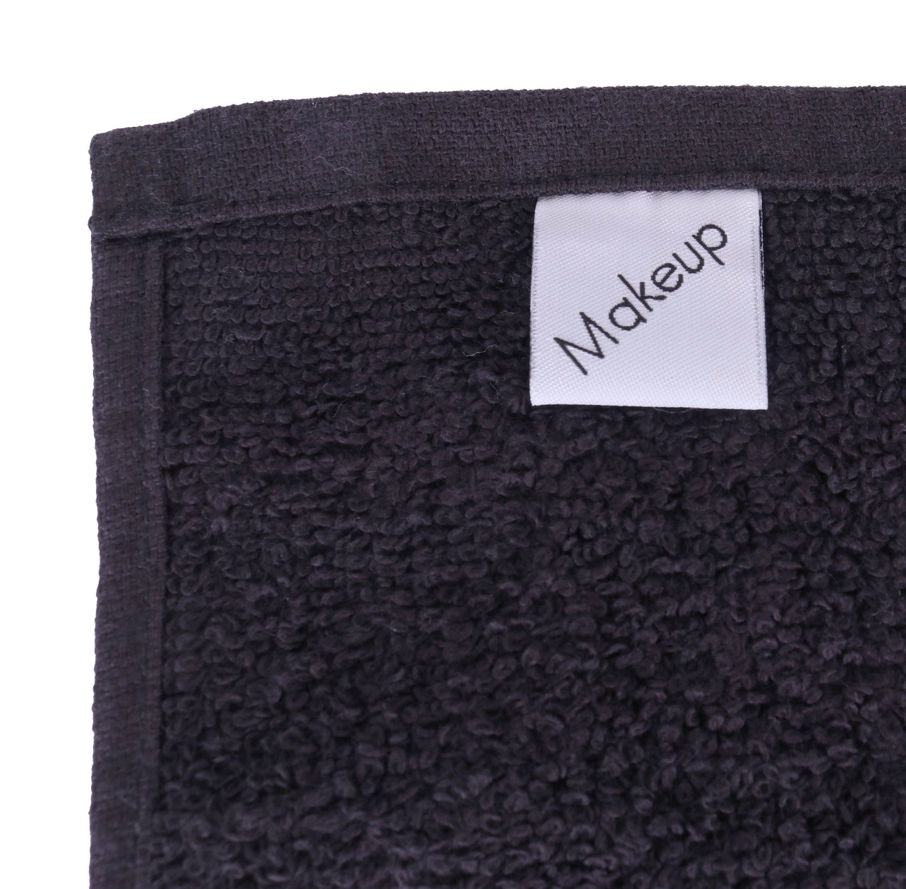 Makeup Remover Towels - 13x13, 6pack Black Washcloths